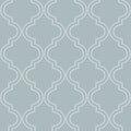 Slate Blue Quatrefoil Peel & Stick Wallpaper