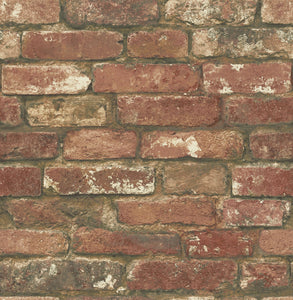 West End Brick Peel & Stick Wallpaper