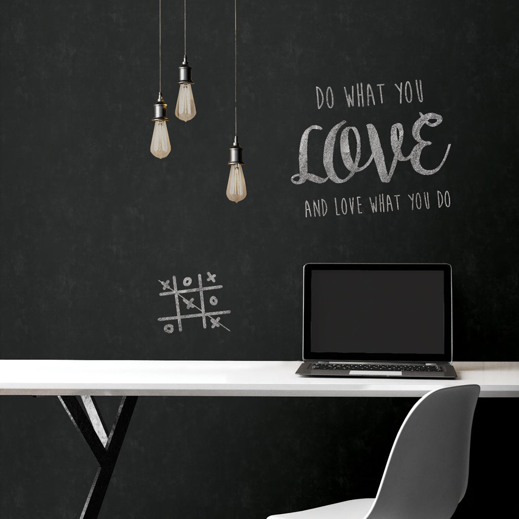 Vintage Chalkboard Peel & Stick Wallpaper