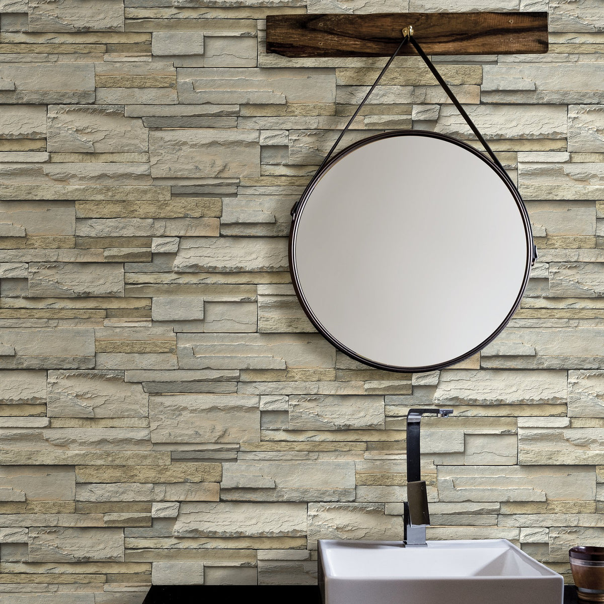 Slate Peel & Stick Wallpaper