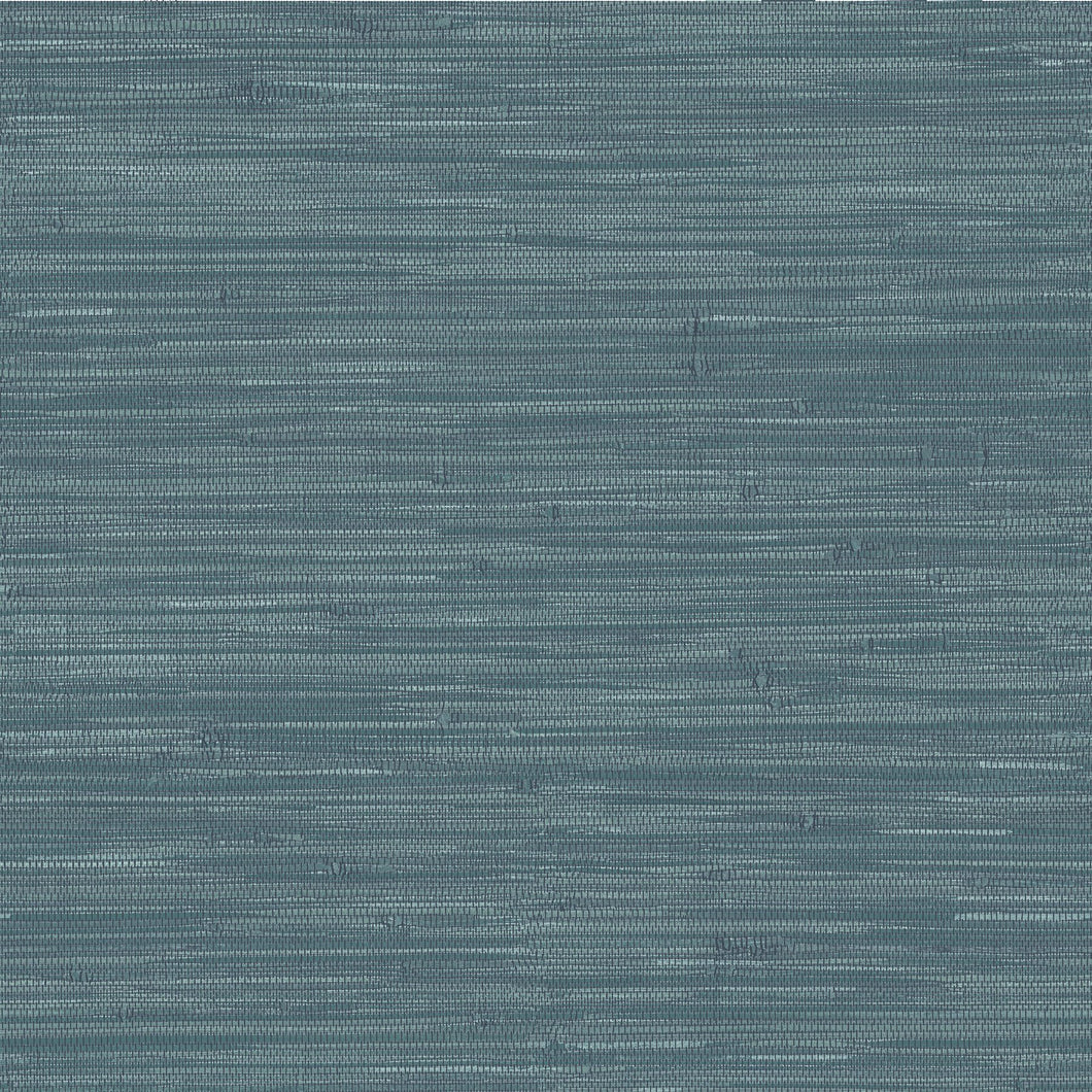 Navy Grassweave Peel & Stick Wallpaper