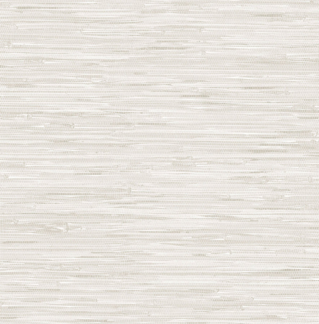 Cream Grassweave Peel & Stick Wallpaper