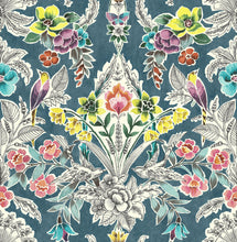 Load image into Gallery viewer, Summer Love Teal Peel &amp; Stick Wallpaper