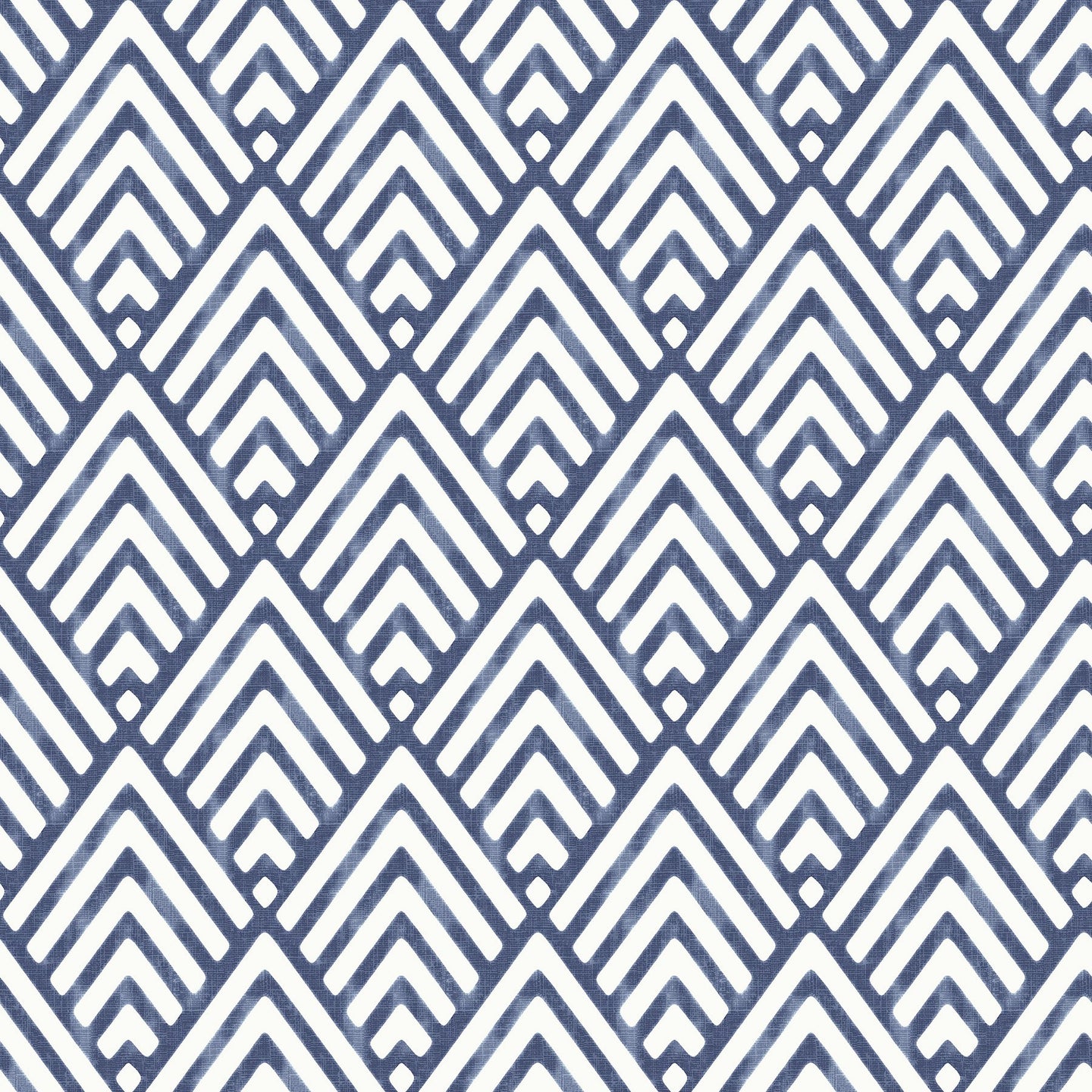 Arrowhead Deep Blue Peel & Stick Wallpaper