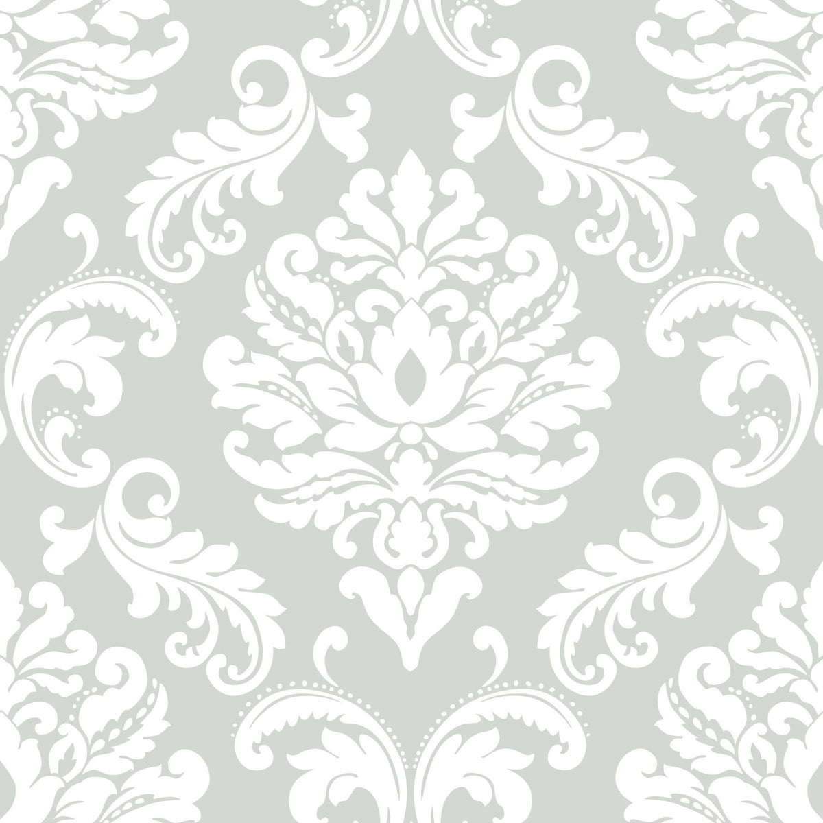 Ariel Grey Peel & Stick Wallpaper