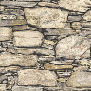 Hadrian Stone Wall Peel & Stick Wallpaper