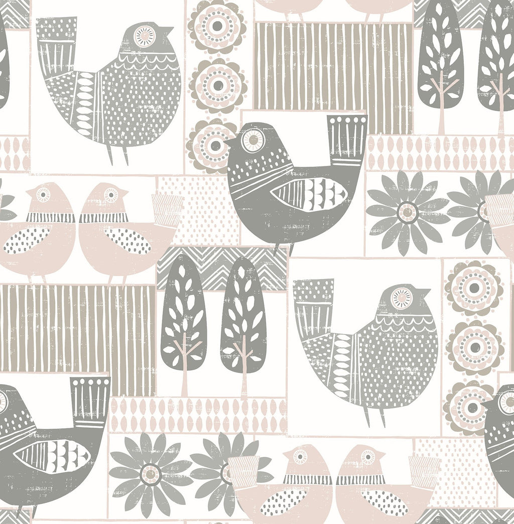 Spring Chickens Peel & Stick Wallpaper
