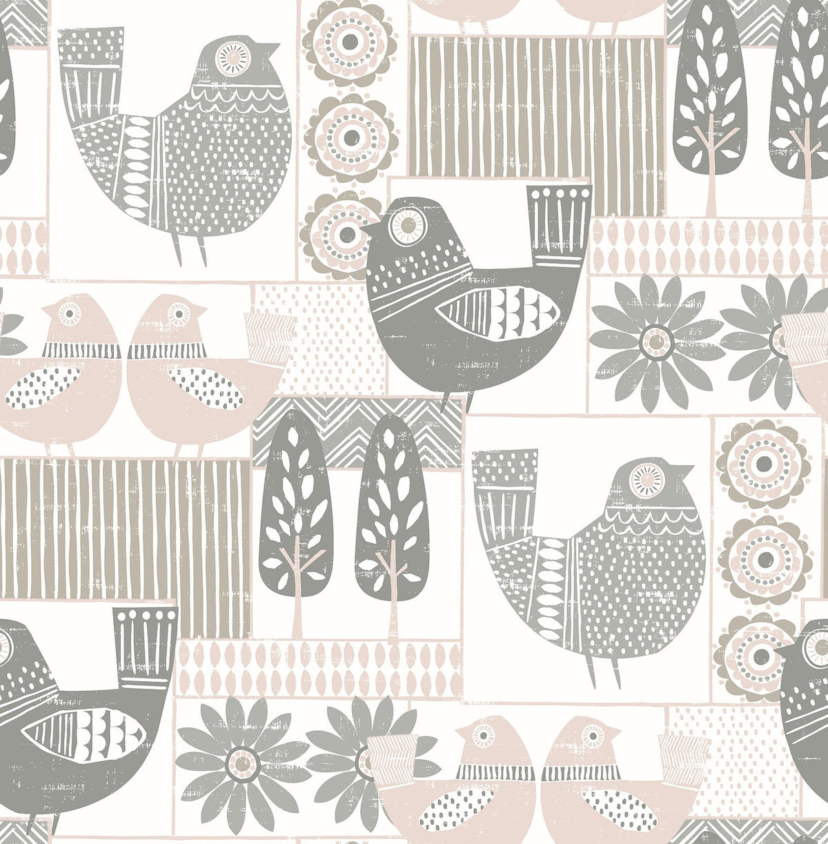Spring Chickens Peel & Stick Wallpaper