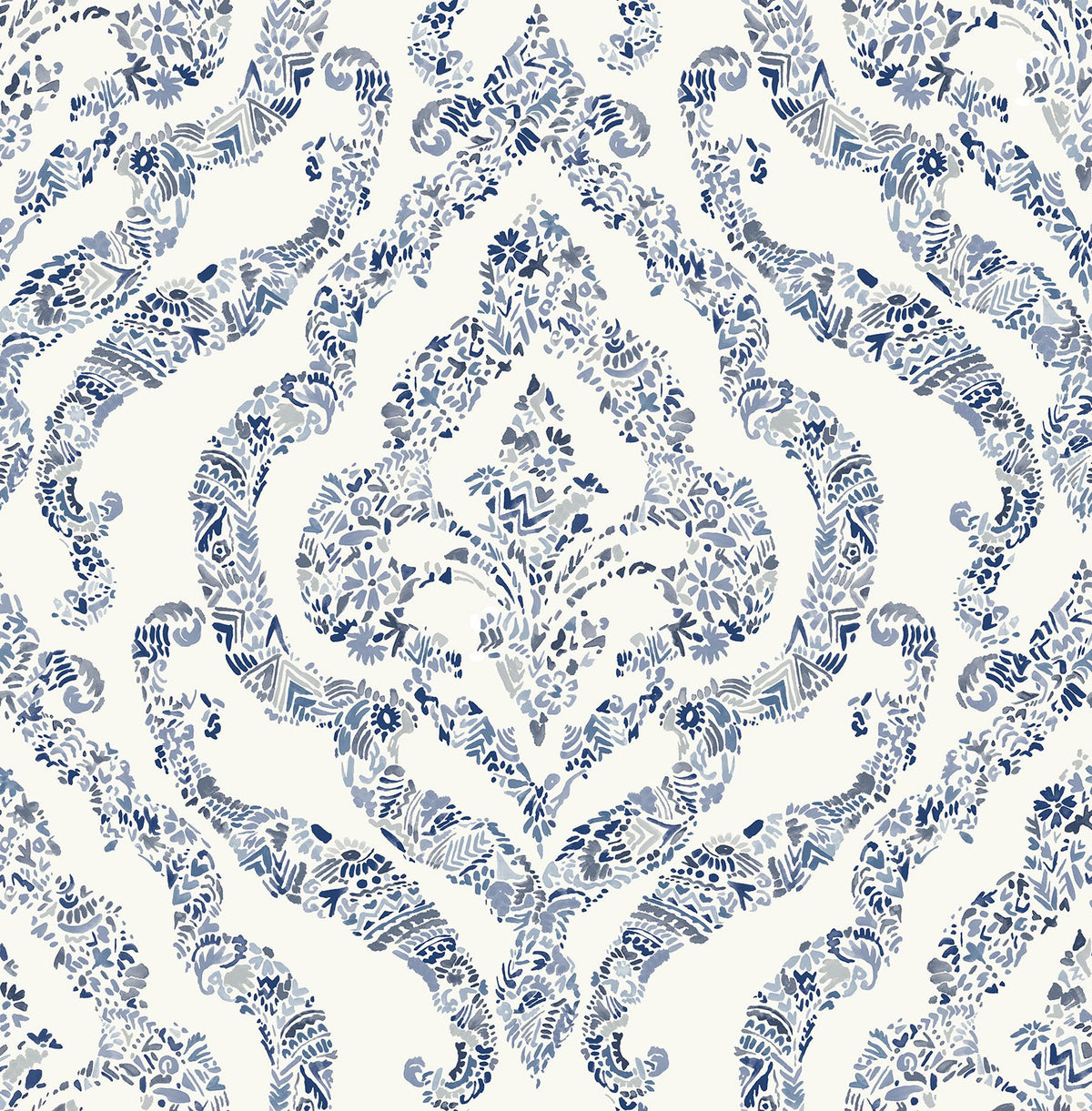 Blue Guildford Peel & Stick Wallpaper