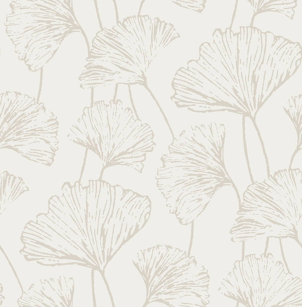 Silver Hikarigaoka Peel & Stick Wallpaper