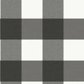 Charcoal Farmhouse Plaid Peel & Stick Wallpaper