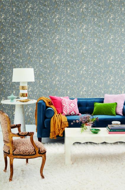 Marbled Endpaper Wallpaper