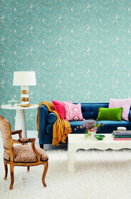 Marbled Endpaper Wallpaper