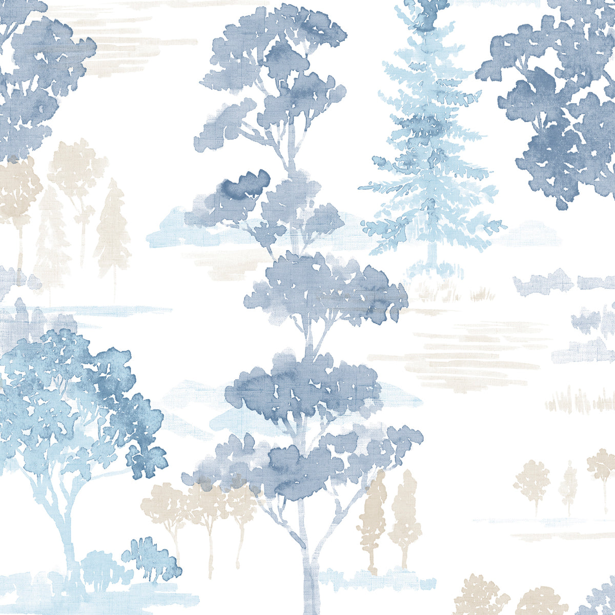 wallpaper, wallpapers, forest, trees, landscape, watercolour