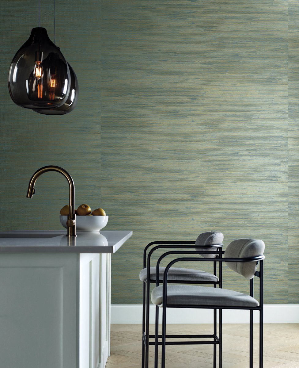 Metallic Jute Wallpaper