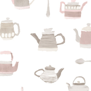 Tea Pots Wallpaper
