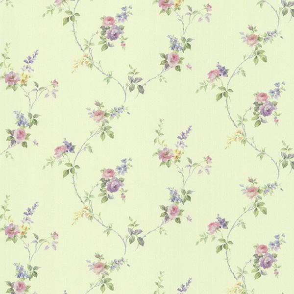 wallpaper, wallpapers, floral, flowers, vines, leaves, trail, small print