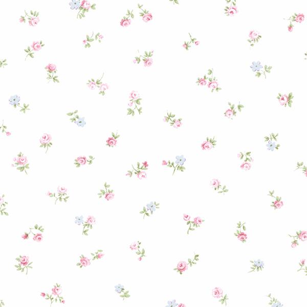 wallpaper, wallpapers, floral, flowers, stems, leaves, small print
