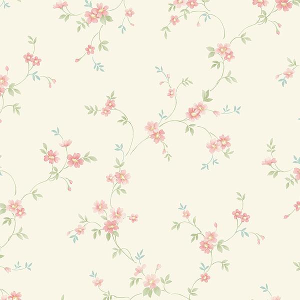 wallpaper, wallpapers, floral, flowers, vines, leaves, small print