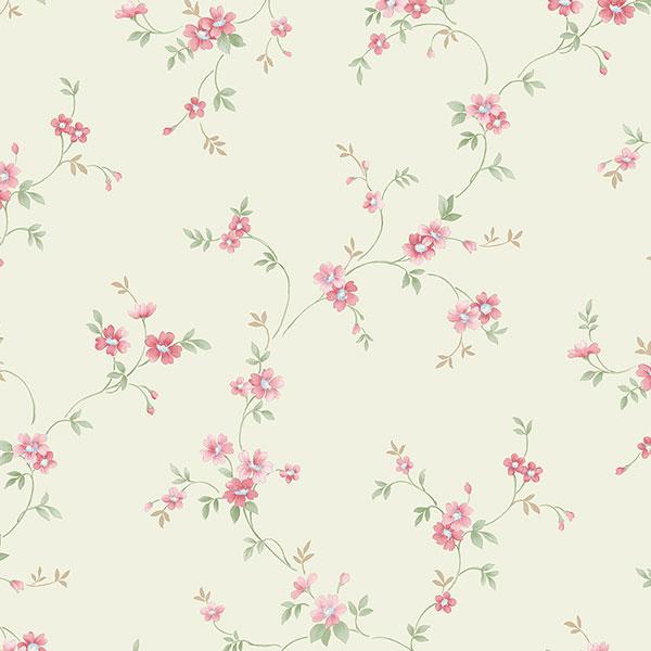 wallpaper, wallpapers, floral, flowers, vines, leaves, small print