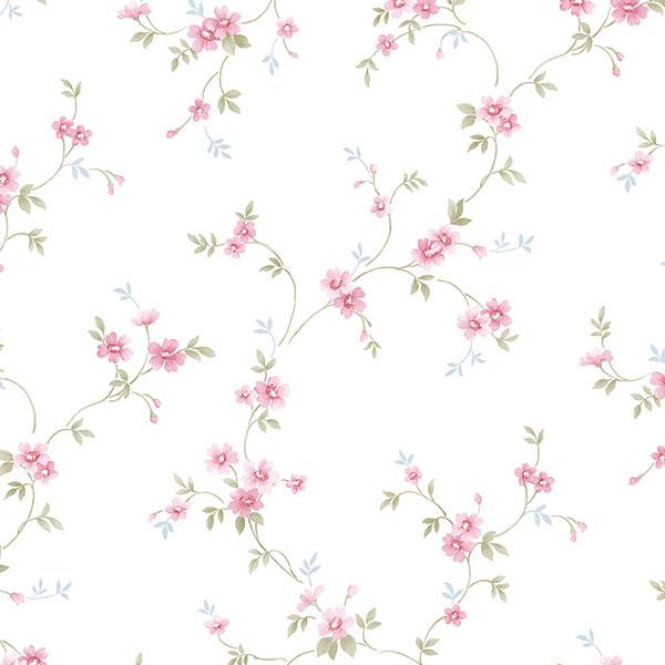 wallpaper, wallpapers, floral, flowers, vines, leaves, small print