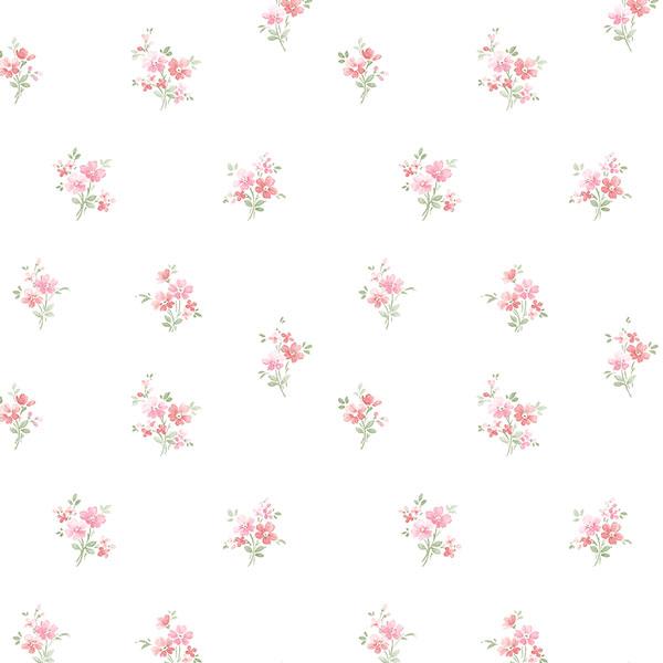 wallpaper, wallpapers, floral, flowers, stems, leaves, small print, bouquets