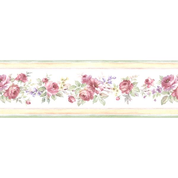 wallpaper, wallpapers, border, floral, flowers, leaves, soft band edge
