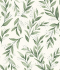 Magnolia Home Olive Branch Peel and Stick Wallpaper