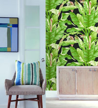 Load image into Gallery viewer, Banana Leaf Peel and Stick Wallpaper