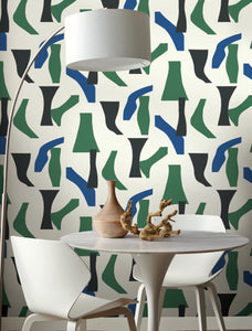Modernist Peel and Stick Wallpaper