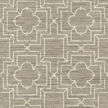 Load image into Gallery viewer, Quatrefoil Trellis Peel and Stick Wallpaper