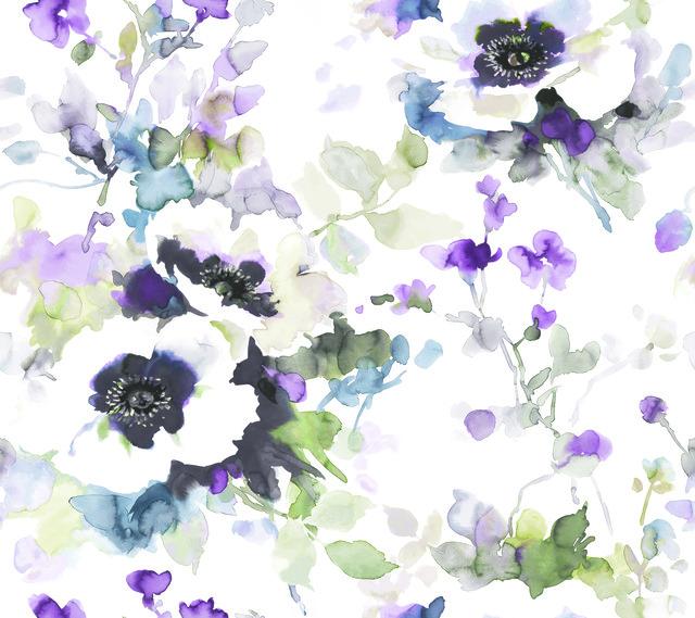 Garden Anemone Peel and Stick Wallpaper
