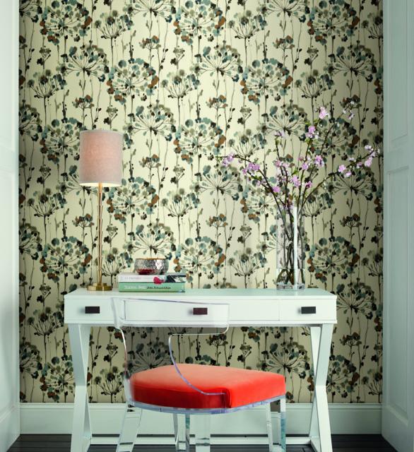 Flourish Peel and Stick Wallpaper