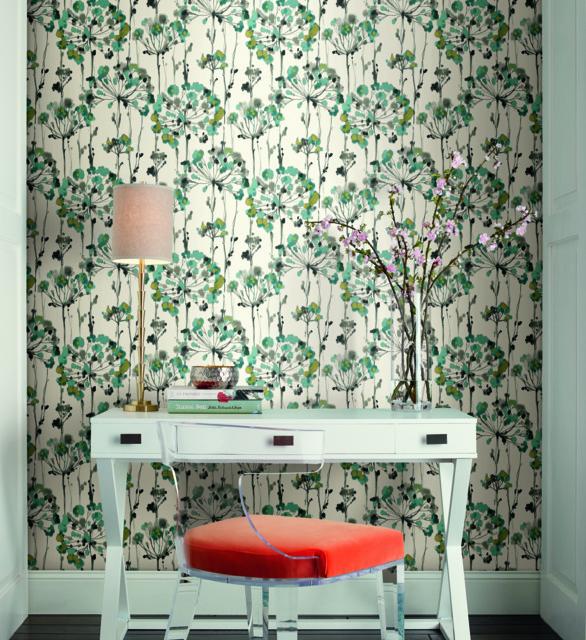 Flourish Peel and Stick Wallpaper