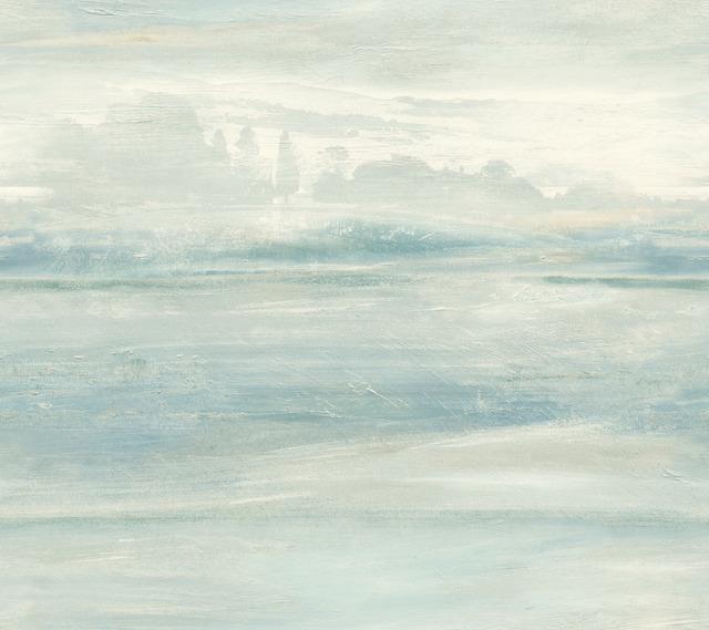 Soothing Mists Scenic Peel and Stick Wallpaper