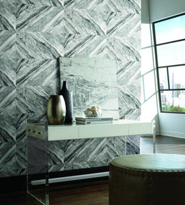 Carrara Horizontal Peel and Stick Wallpaper