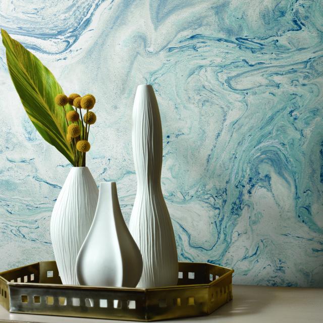 Oil & Marble Peel and Stick Wallpaper
