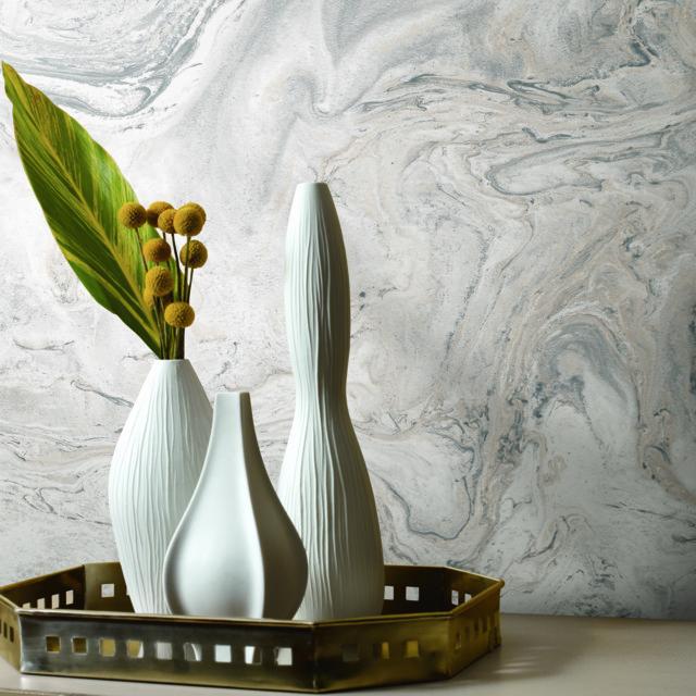 Oil & Marble Peel and Stick Wallpaper