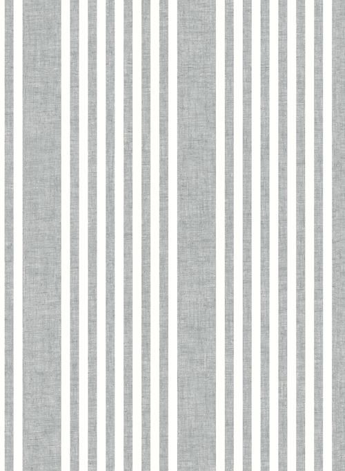 Pattern French Linen Stripe is a classic stripe with coastal color and an airy linen weave texture.