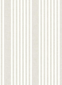 Pattern French Linen Stripe is a classic stripe with coastal color and an airy linen weave texture.