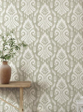 Load image into Gallery viewer, Hawthorne Ikat Peel and Stick Wallpaper