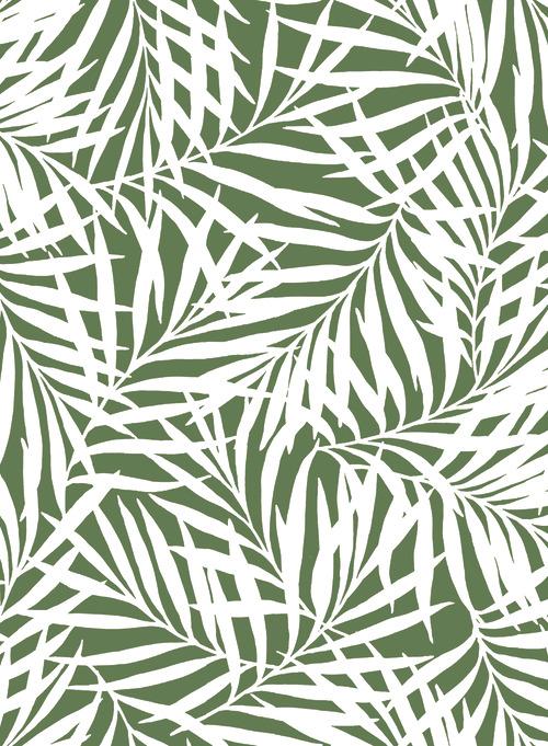 The beauty of the exotic hibiscus flower is captured in silhouette within the Hibiscus Arboretum pattern, imagined within ...