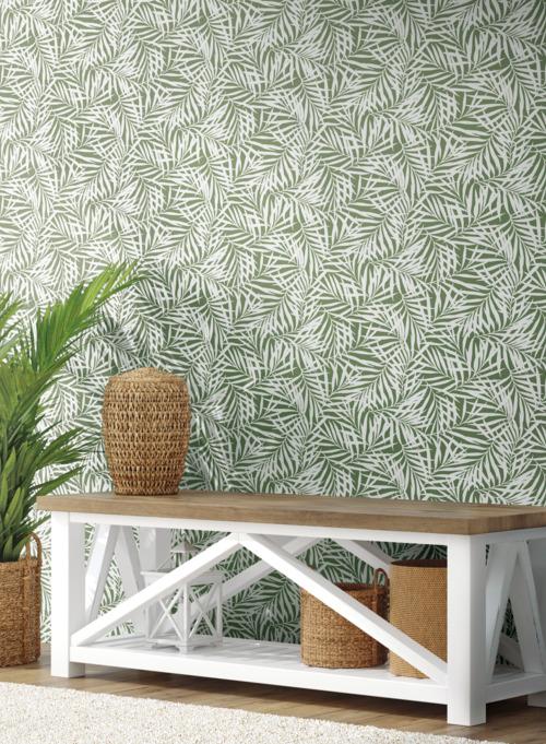 Oahu Fronds Peel and Stick Wallpaper