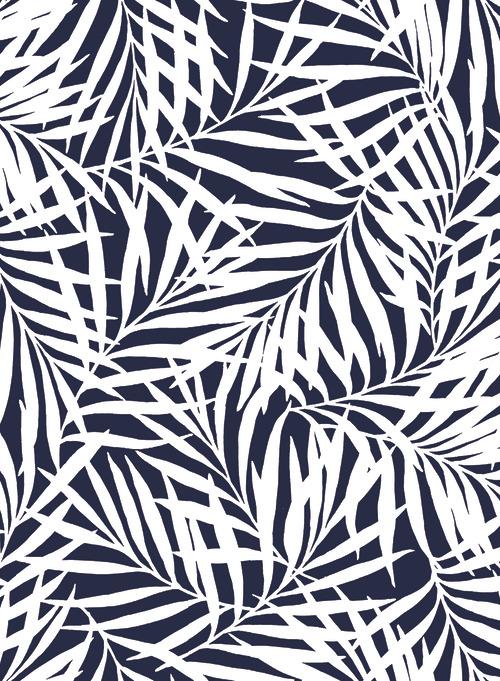 The beauty of the exotic hibiscus flower is captured in silhouette within the Hibiscus Arboretum pattern, imagined within ...
