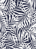 The beauty of the exotic hibiscus flower is captured in silhouette within the Hibiscus Arboretum pattern, imagined within ...