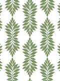 Pattern Broadsands Botanica is a thoughtfully placed pattern of botanical leaves in a delicate medallion of greenery.