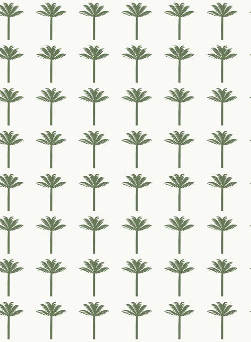 Palm Bay pattern's tropical beach palm silhouettes are as bright and breezy as it is cool and sophisticated, putting the "...