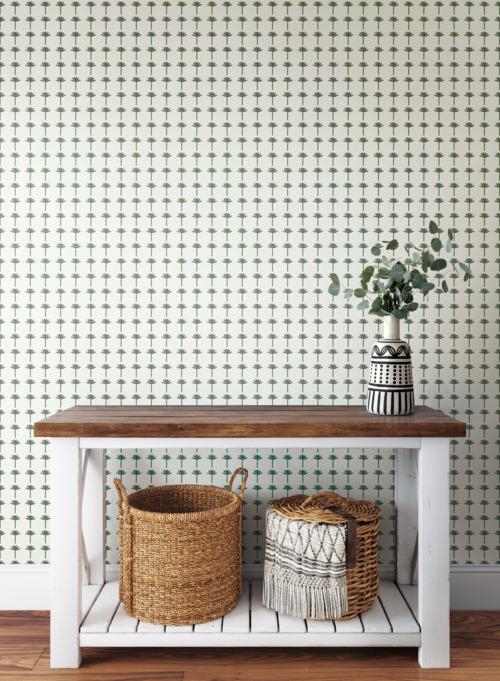 Palm Bay Peel and Stick Wallpaper