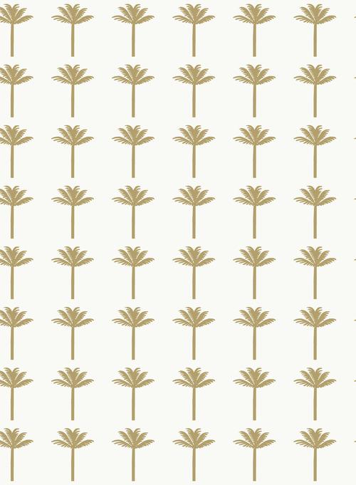 Palm Bay pattern's tropical beach palm silhouettes are as bright and breezy as it is cool and sophisticated, putting the "...