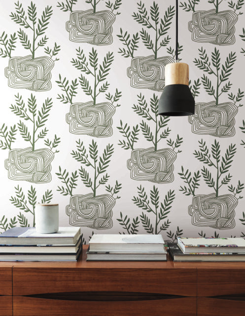 Seedlings Peel and Stick Wallpaper
